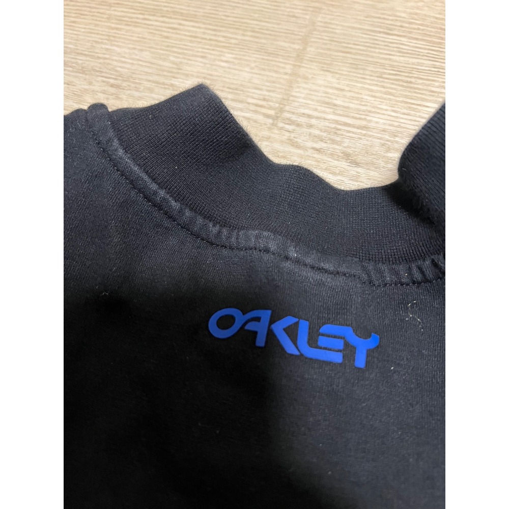 Oakley Mens Bomber‎ Jacket Black Size XL Mens Full Zip - Picture 6 of 10